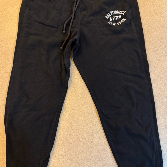 Abercrombie & Fitch Pants - Abercrombie & Fitch Black Joggers